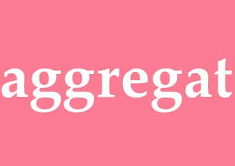 Synonym aggregat