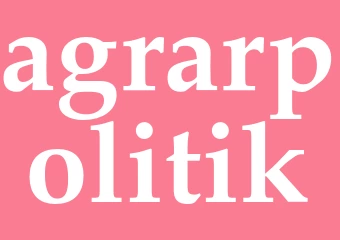 Synonym agrarpolitik