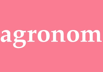 Synonym agronom