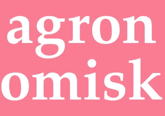 Synonym agronomisk