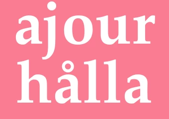 Synonym ajourhålla