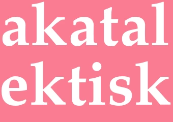Synonym akatalektisk