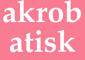 Synonym akrobatisk