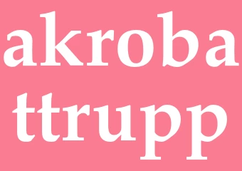 Synonym akrobattrupp