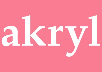 Synonym akryl