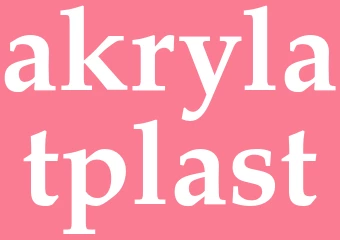 Synonym akrylatplast