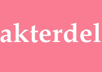 Synonym akterdel