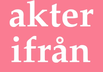 Synonym akterifrån