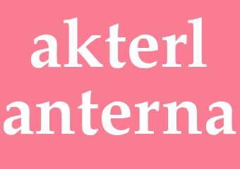 Synonym akterlanterna