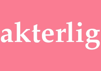 Synonym akterlig