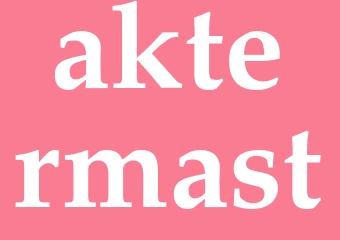 Synonym aktermast