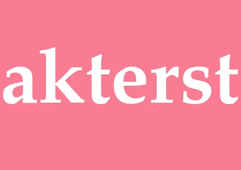 Synonym akterst