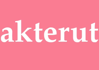 Synonym akterut