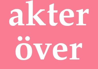 Synonym akteröver