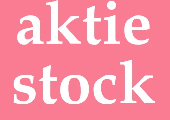 Synonym aktiestock