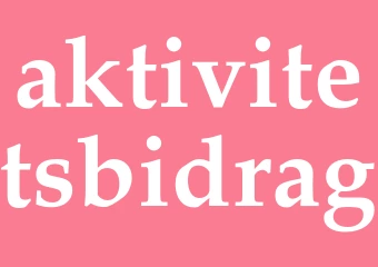 Synonym aktivitetsbidrag