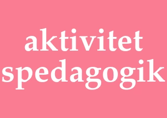 Synonym aktivitetspedagogik