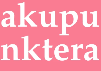 Synonym akupunktera