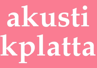 Synonym akustikplatta