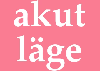 Synonym akutläge