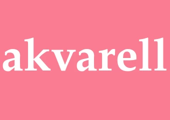 Synonym akvarell