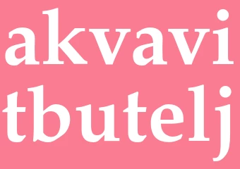 Synonym akvavitbutelj