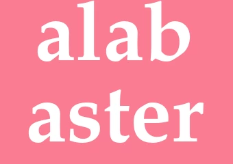 Synonym alabaster
