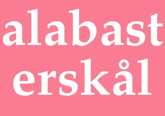 Synonym alabasterskål