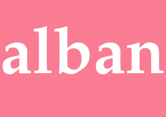 Synonym alban
