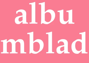 Synonym albumblad