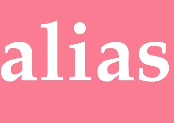 Synonym alias