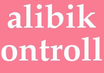 Synonym alibikontroll