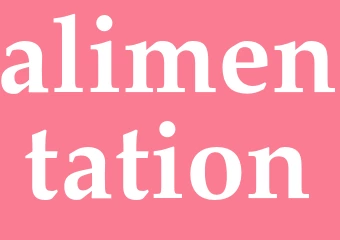 Synonym alimentation