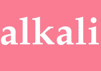 Synonym alkali
