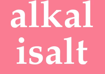 Synonym alkalisalt