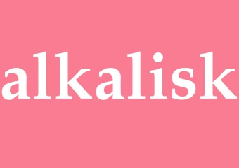 Synonym alkalisk