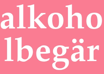 Synonym alkoholbegär