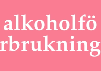 Synonym alkoholförbrukning