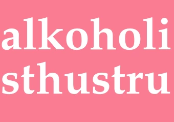 Synonym alkoholisthustru