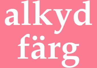 Synonym alkydfärg