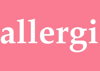 Synonym allergi