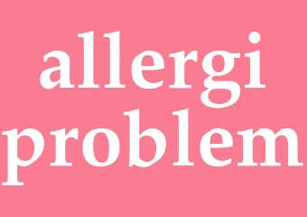 Synonym allergiproblem
