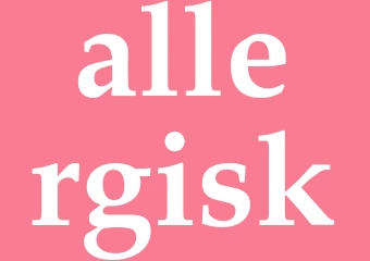 Synonym allergisk