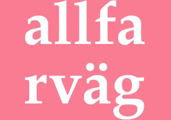 Synonym allfarväg