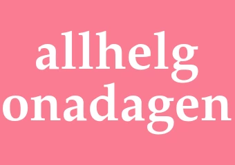 Synonym allhelgonadagen