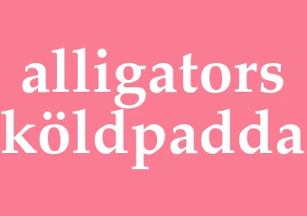 Synonym alligatorsköldpadda