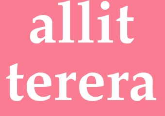 Synonym allitterera