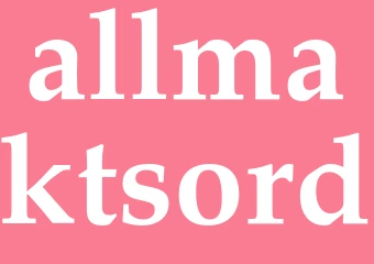 Synonym allmaktsord