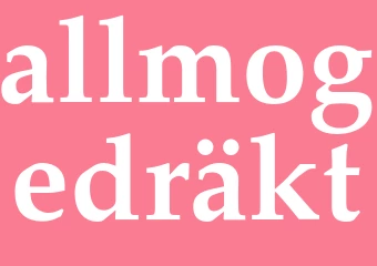 Synonym allmogedräkt