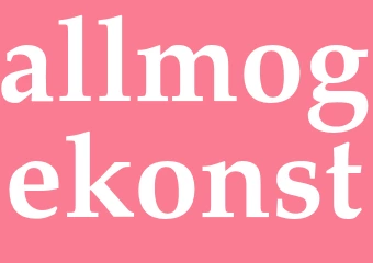 Synonym allmogekonst